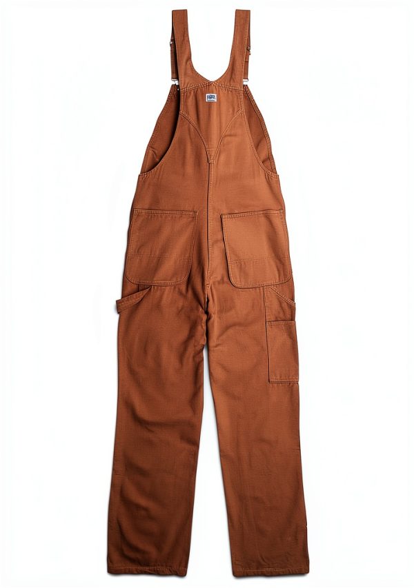 Liberty Men's Overalls cotton duck workwear Pecan-7