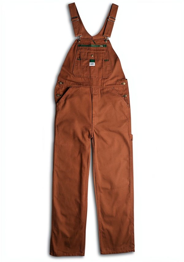 Liberty Men's Overalls cotton duck workwear Pecan-6