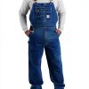 Carhartt Men's Work Overalls Darkstone Adjustable-0
