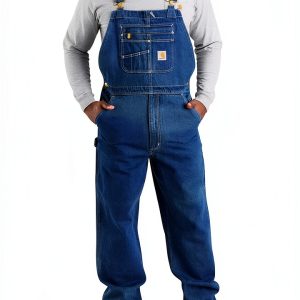 Carhartt Men's Work Overalls Darkstone Adjustable-0