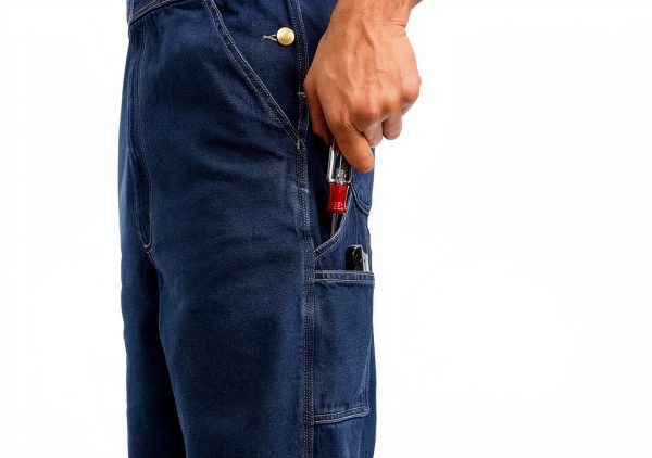 Carhartt Men's Work Overalls Darkstone Adjustable-6