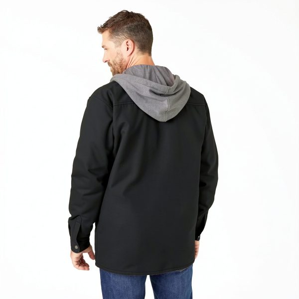 Dickies Fleece Hooded Work Jacket Water Repellent-4