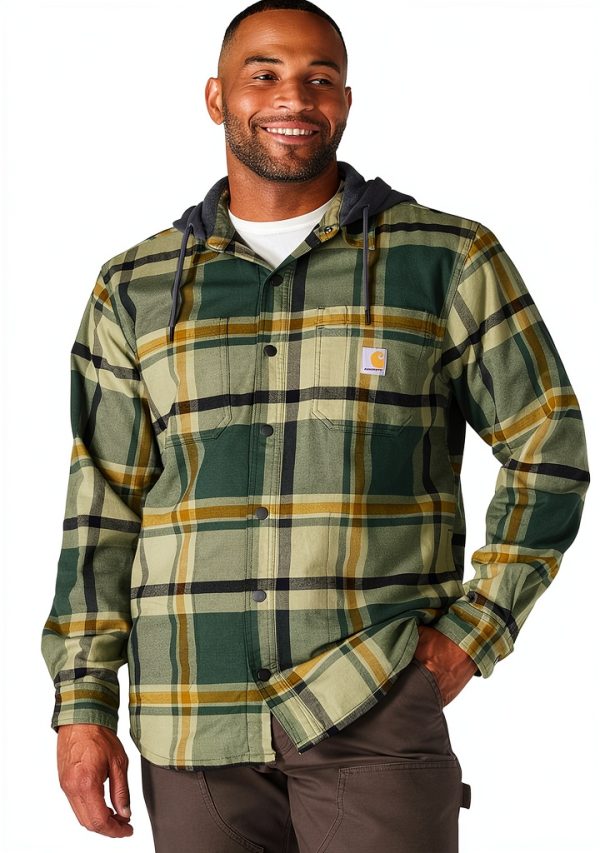 Carhartt Men's Work Fleece Jacket Rugged Flex-0