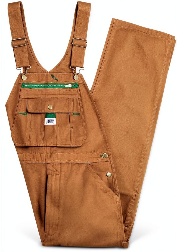 Liberty Men's Overalls cotton duck workwear Pecan-5