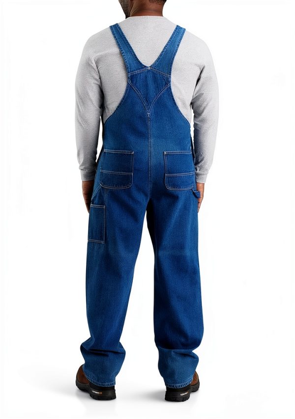 Carhartt Men's Work Overalls Darkstone Adjustable-1