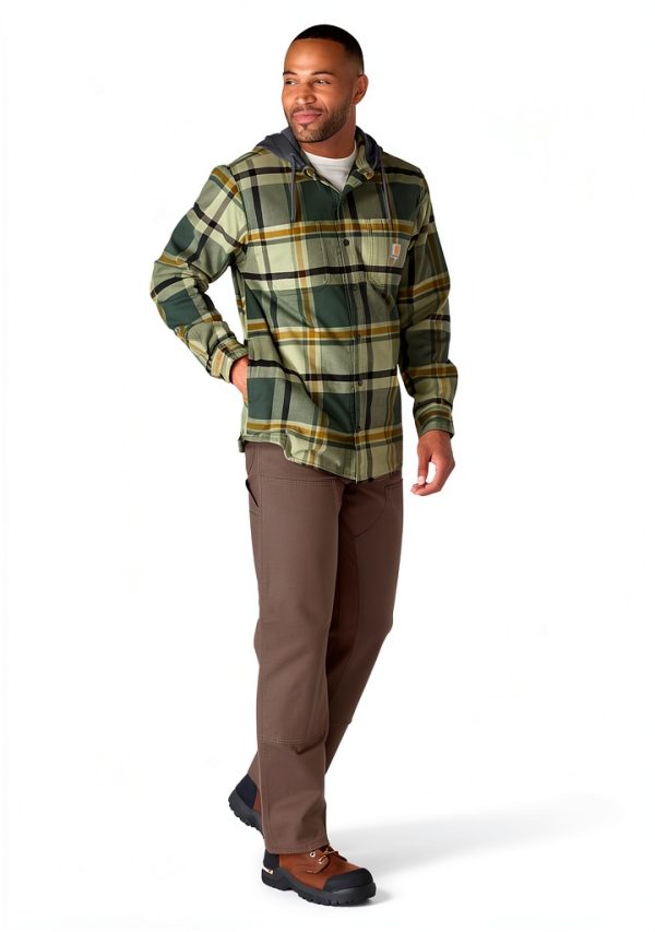 Carhartt Men's Work Fleece Jacket Rugged Flex-3