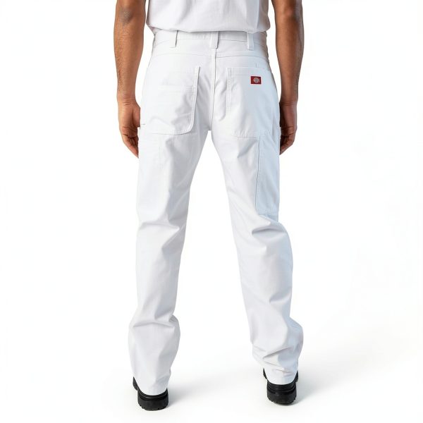 Dickies Work Pants Men Relaxed Fit Utility White-1