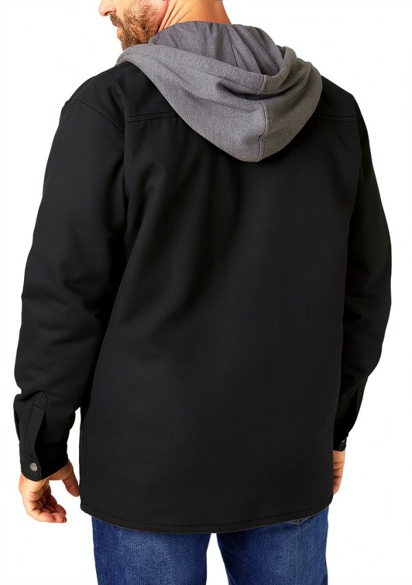 Dickies Fleece Hooded Work Jacket Water Repellent-2