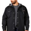Dickies Fleece Hooded Work Jacket Water Repellent-0
