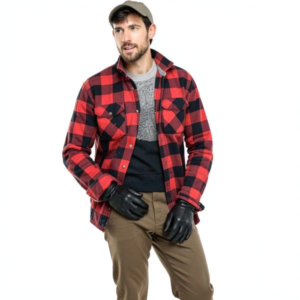 Winter Work Pants BrandX Men's Fleece Lined Canvas-5