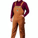 Liberty Men's Overalls cotton duck workwear Pecan-0