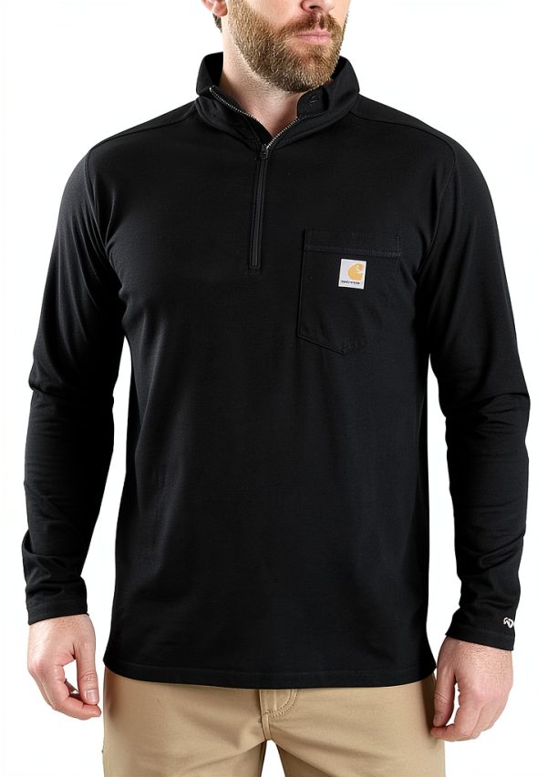 Carhartt Men's Force Raglan Work Shirt with UPF 25 FastDry Technology-0