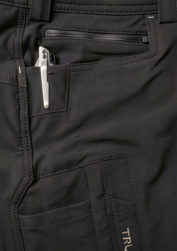 Mens Work Utility Pants DurableGear Softshell Water Resistant-4
