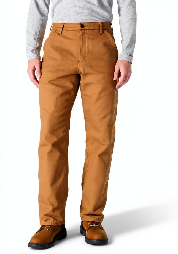 Carhartt Men's Work Utility Pants B111 35W x 32L Black-0