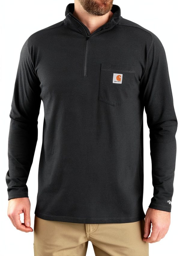 Carhartt Men's Work Shirt Force FastDry UPF 25 Raglan-1
