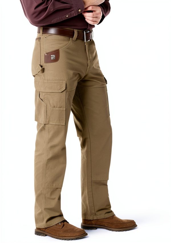 Wrangler Riggs Workwear Men's Relaxed Fit Ripstop Work Pants - Durable-2