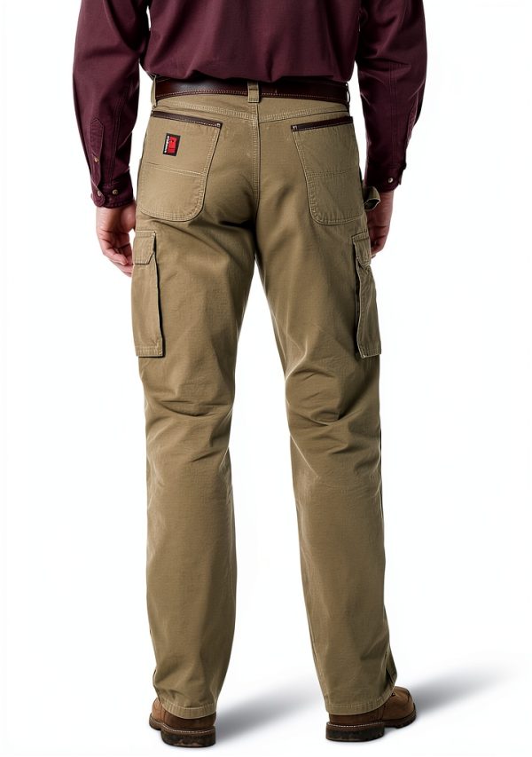 Wrangler Riggs Workwear Men's Relaxed Fit Ripstop Work Pants - Durable-1