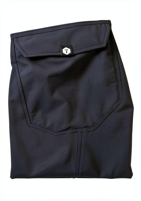 DurableGear Men's Softshell Work Pants Water‑Resistant 9‑Pocket-5