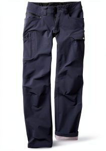 DurableGear Men's Softshell Work Pants Water‑Resistant 9‑Pocket-0