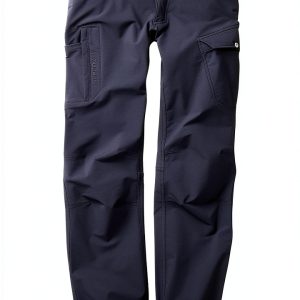 DurableGear Men's Softshell Work Pants Water‑Resistant 9‑Pocket-0