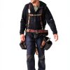 DurableGear Men's Softshell Work Pants Water‑Resistant 9‑Pocket-2