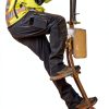 Mens Work Utility Pants DurableGear Softshell Water Resistant-2