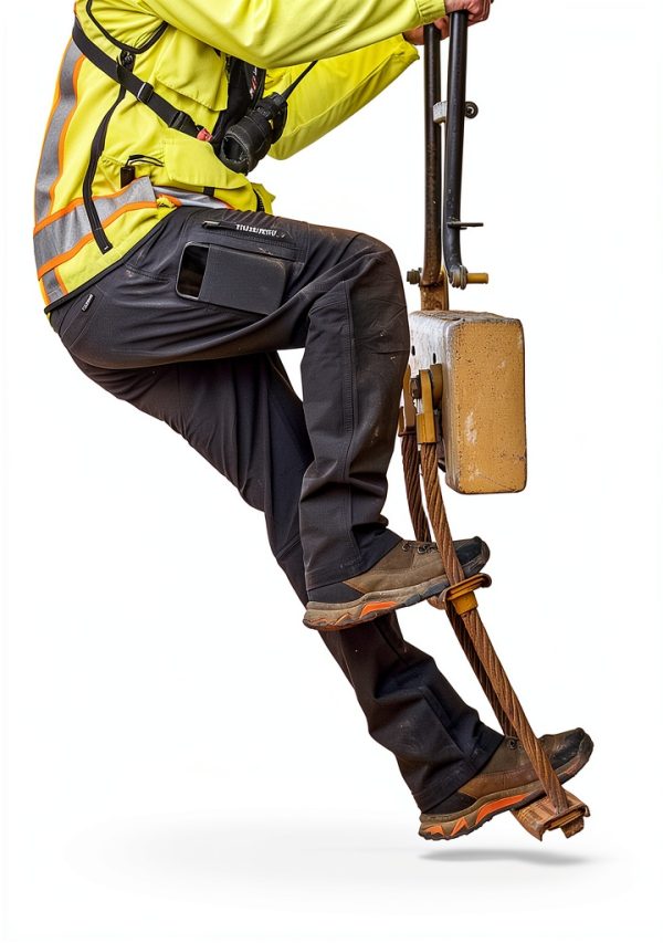 Mens Work Utility Pants DurableGear Softshell Water Resistant-2
