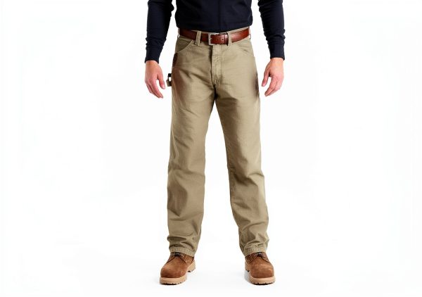 Wrangler Riggs Workwear Men’s Relaxed Fit Ripstop Pant Slate 42W-4
