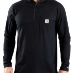 Carhartt Men's Work Shirt with Force FastDry UPF 25 Raglan-0