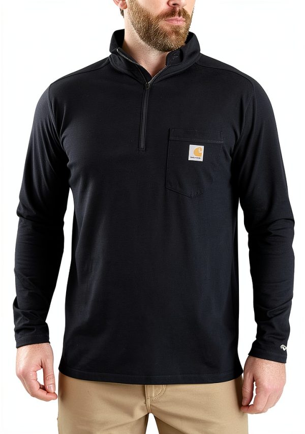 Carhartt Men's Work Shirt with Force FastDry UPF 25 Raglan-0