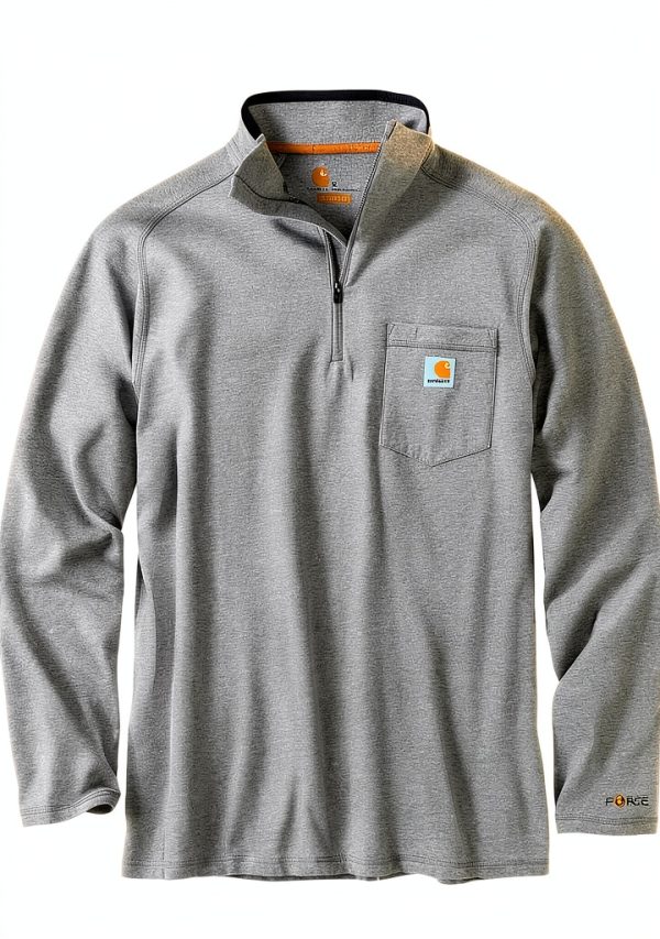 Carhartt Men's Work Shirt with Force FastDry Technology UPF 25 Raglan-0