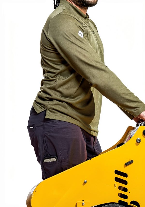 DurableGear Men's Softshell Work Pants Water‑Resistant 9‑Pocket-1