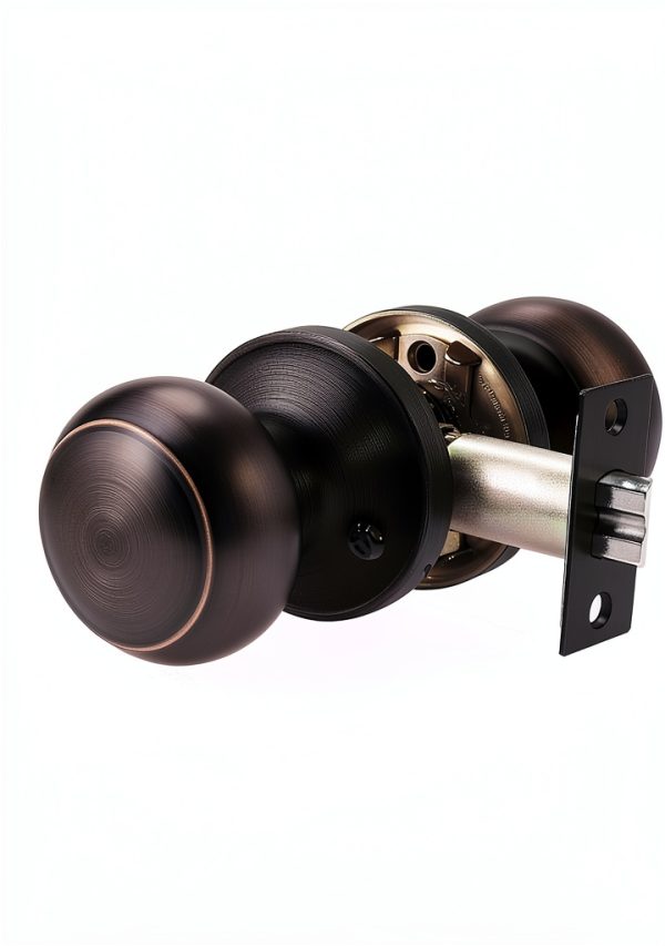 Passage Door Knob Probrico Colonial Style Oil Rubbed Bronze 10"-4