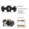Passage Door Knob Probrico Colonial Style Oil Rubbed Bronze 10"-3