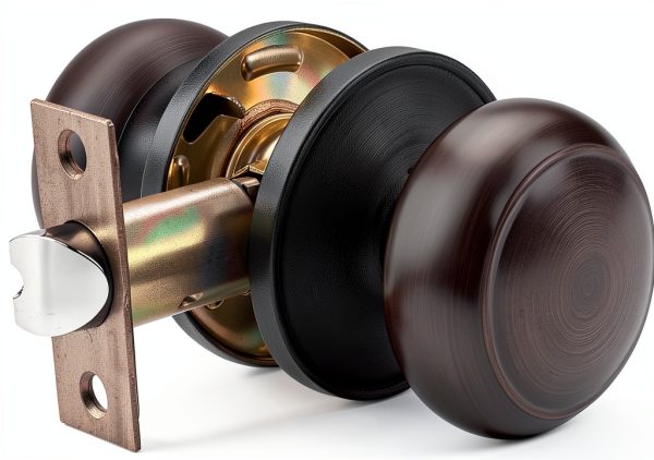 Passage Door Knob Probrico Colonial Style Oil Rubbed Bronze 10"-0