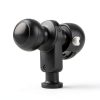 Black Door Knobs Probrico Interior Passage 6 Pack Matte Finish-6