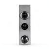 Front Door Lock Set Cielsa Dawn Matte Black Deadbolt & Knob 1 Pack-5