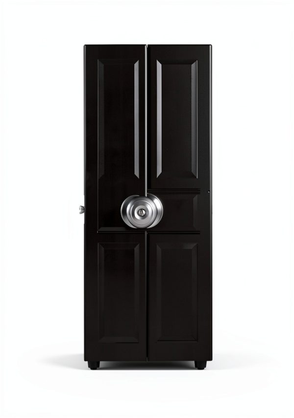 Probrico Brushed Nickel Door Knob – Satin Ball Privacy Knob, 10 Pack-2