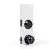 Front Door Lock Set Cielsa Dawn Matte Black Deadbolt & Knob 1 Pack-2
