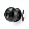 Black Door Knob Probrico 6-Pack Matte Privacy Knob with Round Ball-1